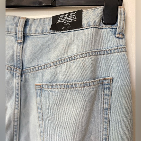 🎉4/30$🎉 NWT Divided Size 8 High Waisted Light Wash Jeans - Picture 5 of 5